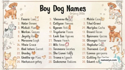 Boy Dog Names Cute, Unique & Trending 2026 🐶