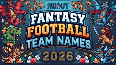 Fantasy Football Team Names Cute, Unique & Trending 2026