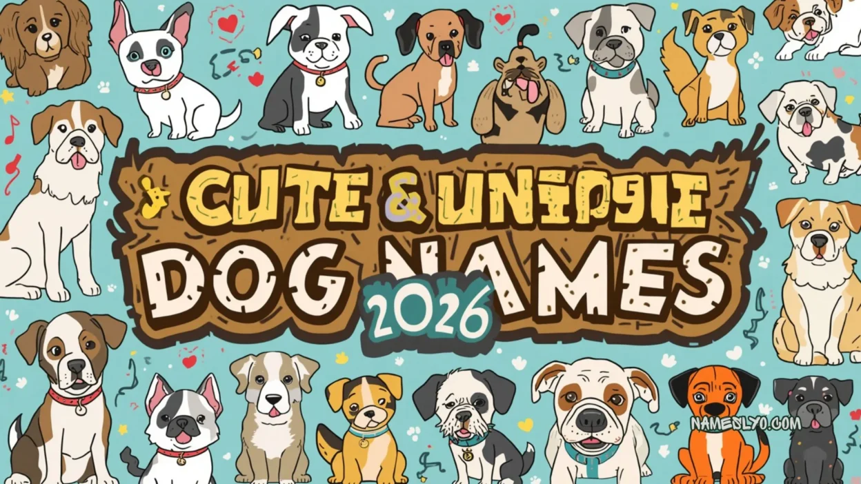 Funny Dog Names Cute, Unique & Trending 2026 🐾