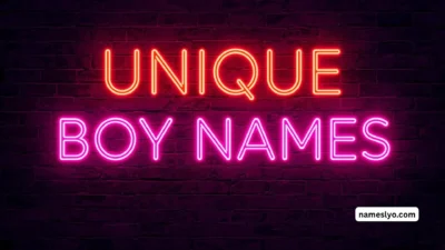 Unique Boy Names Cute, Unique & Trending 2026✨