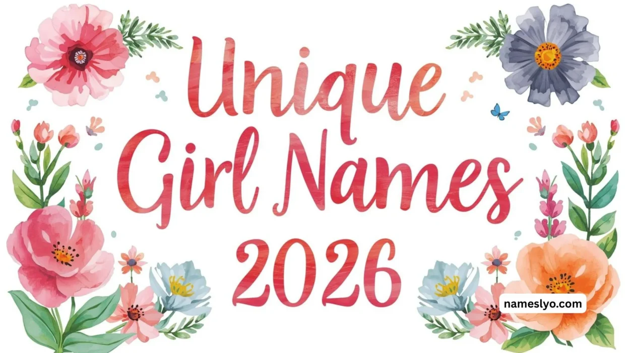 Unique Girl Names Cute, Unique & Trending 2026