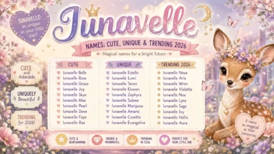 Iunavelle names Cute, Unique & Trending 2026