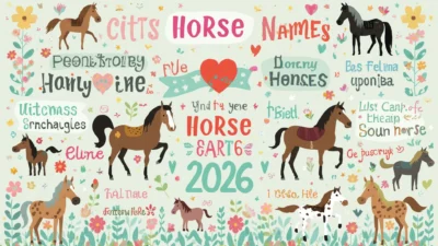 🐴 Horse Names Cute, Unique & Trending 2026 ✨