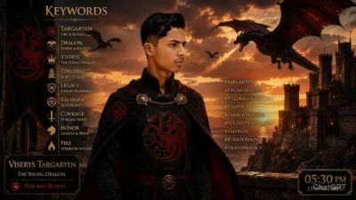 🔥 Targaryen Names Cute, Unique & Trending 2026👑🐉