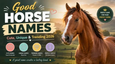 Good Horse Names Cute, Unique & Trending 2026