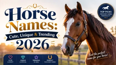 Horse Names Cute, Unique & Trending 2026