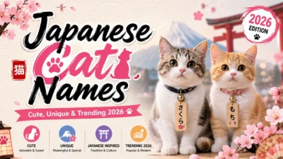 Japanese Cat Names Cute, Unique & Trending 2026