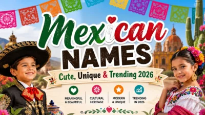 Mexican Names Cute, Unique & Trending 2026