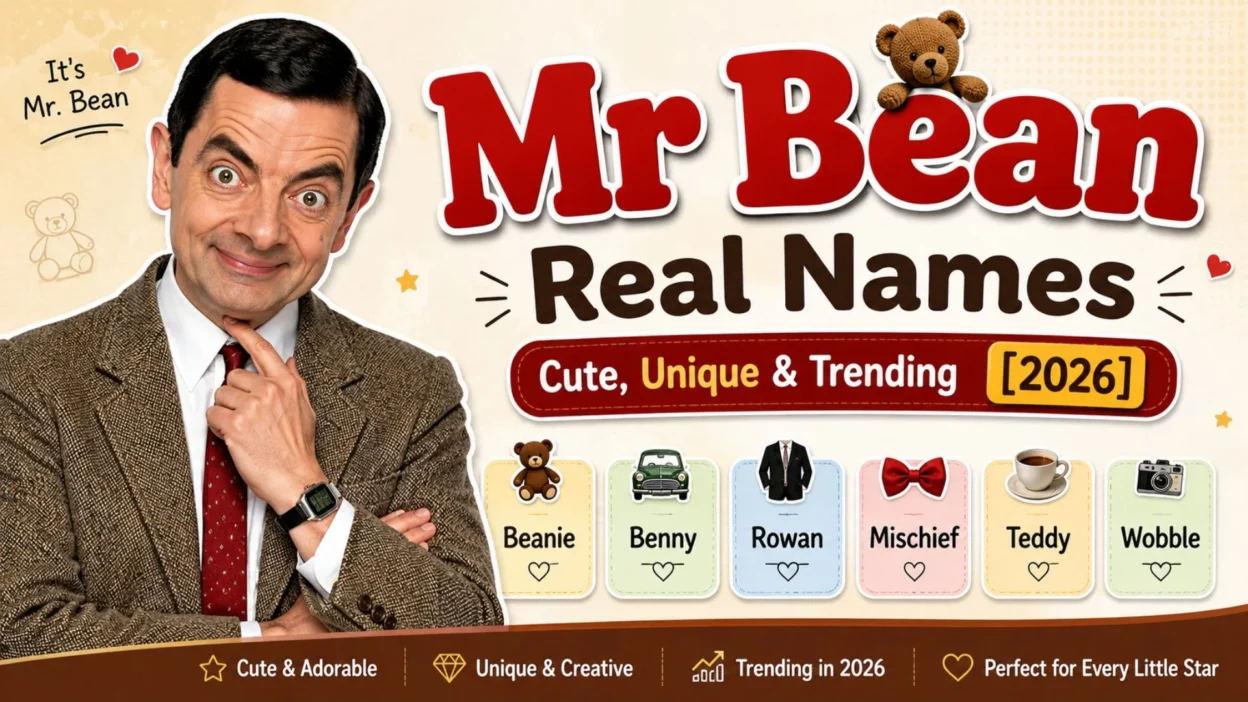 Mr Bean Real Names Cute, Unique & Trending [2026]