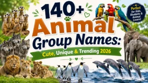 140+Animal Group Names Cute, Unique & Trending 2026