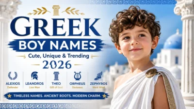 Greek Boy Names Cute, Unique & Trending 2026