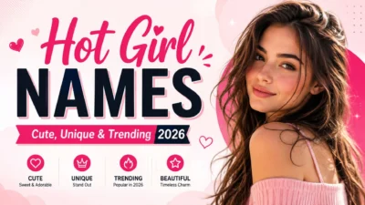 Hot Girl Names Cute, Unique & Trending 2026