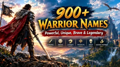 900+ Warrior Names Powerful, Unique, Brave & Legendary