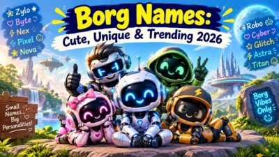 Borg Names Cute, Unique & Trending 2026