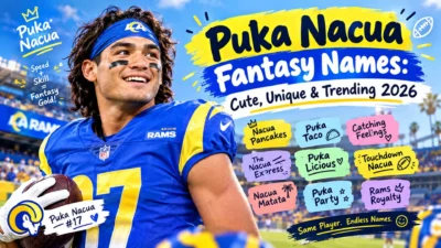 Puka Nacua Fantasy Names Cute, Unique & Trending 2026